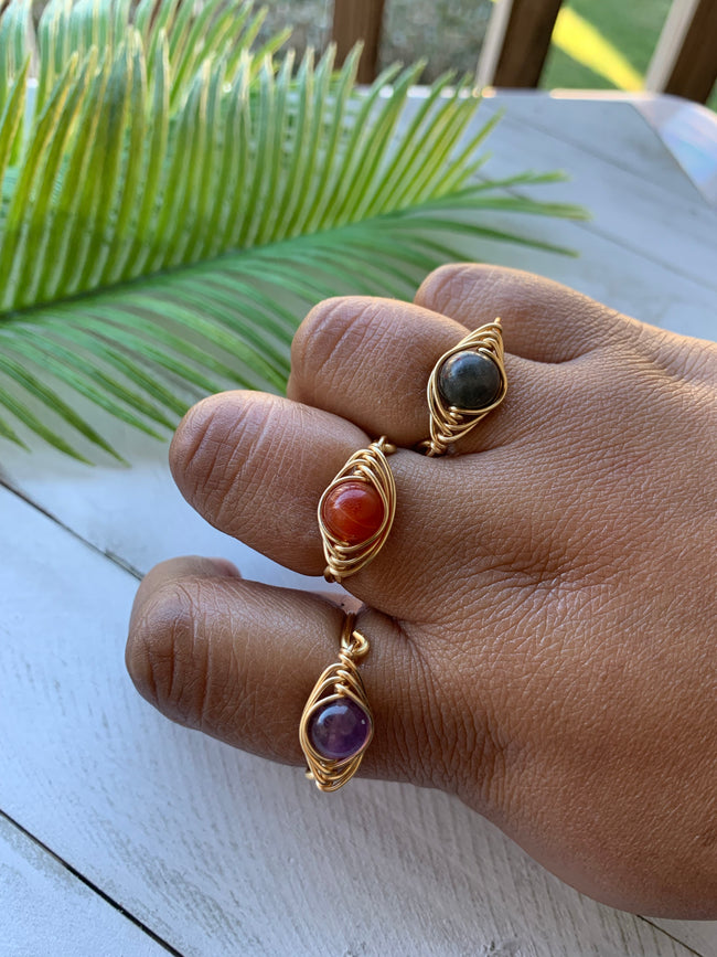 Buy Larimar Ring Jewelry in Blue Gemstone and Healing Stone for Women |  Sargems